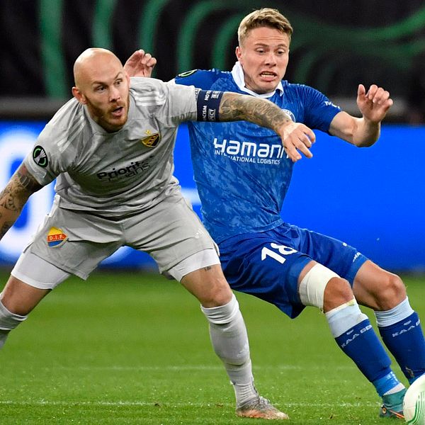 Magnus Ericsson, Djurgården och Matisse Samois, Gent.