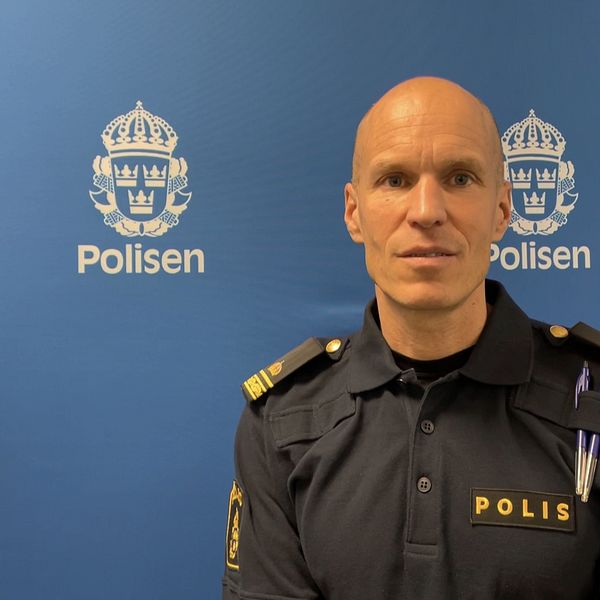 Kriminalinspektör Jonas Holmström.