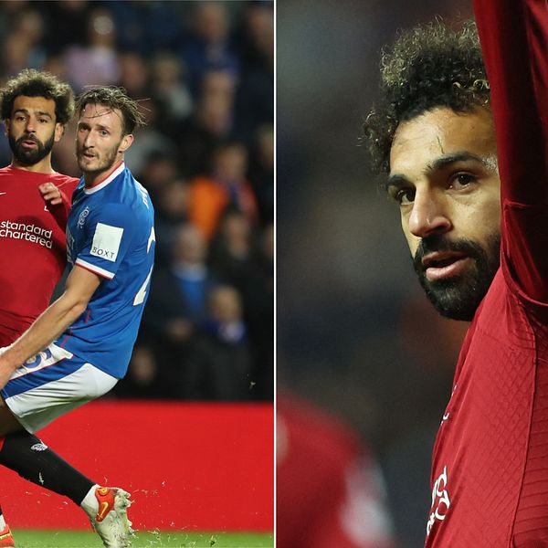 Mohamed Salah gjorde hattrick på sex minuter.