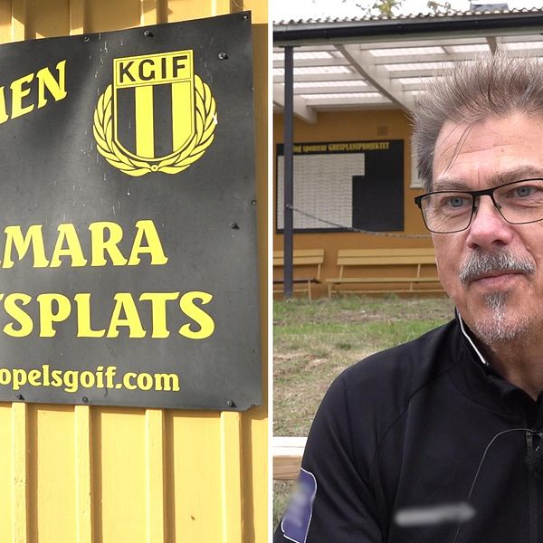 Ordförande Lennart Karlsson i Kristianopels GoIF.