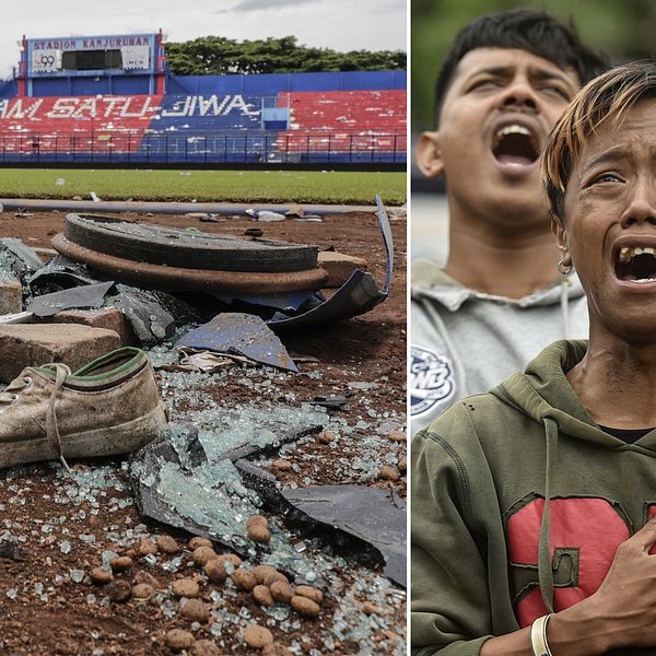 Nära 130 döda i våld efter fotbollsmatchen – nu rivs arenan.