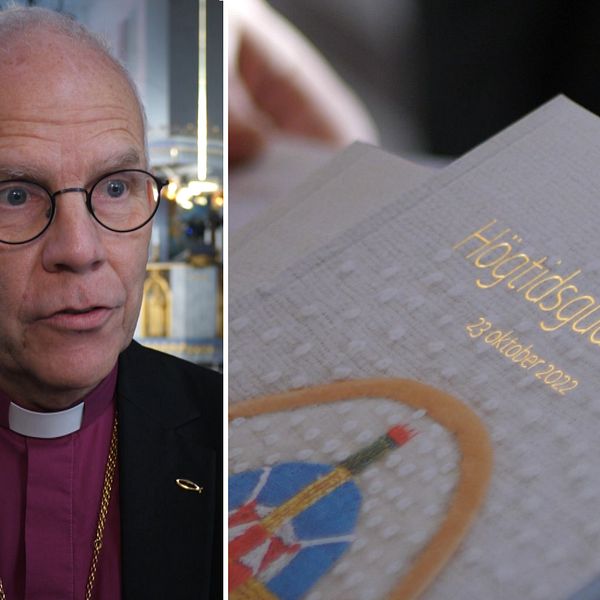 Tillträdande ärkebiskop Martin Modeus i klippet ovan: ”Ursäkten handlar inte bara om ord.”