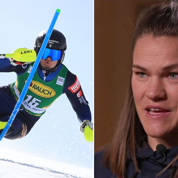 Slalomspecialisten Anna Swenn berättar om sin nya teknik som ska lyfta åkningen.