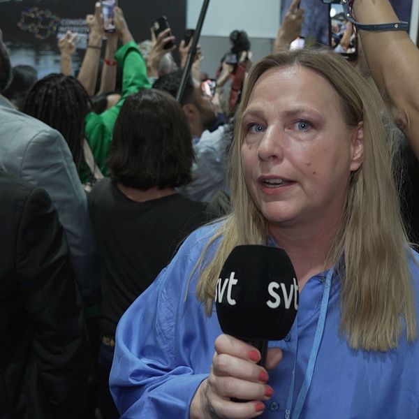 Hör SVT:s reporter Susan Ritzén på plats bland Lula da Silvas anhängare.