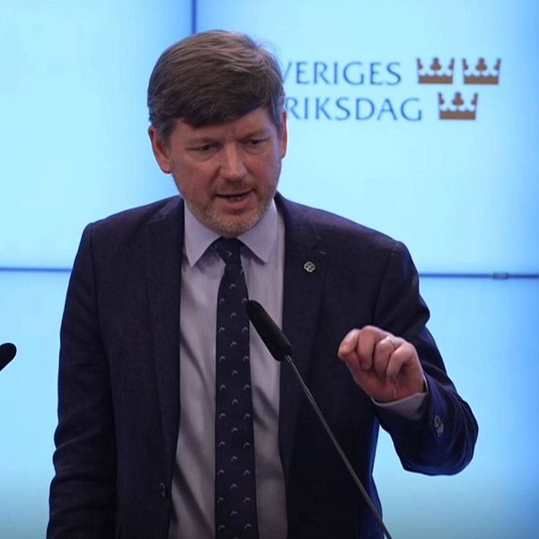 ”Regeringen lyckas möta de här utmaningarna överhuvudtaget”, säger Martin Ådahl, ekonomisk-politisk talesperson för C.