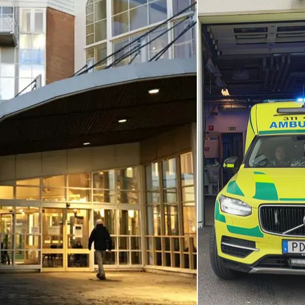 Akuten på Sunderby sjukhus kan inte ta emot alla patienter som söker sig dit så en del får åka ambulans till sjukhusen i Kalix eller Piteå.