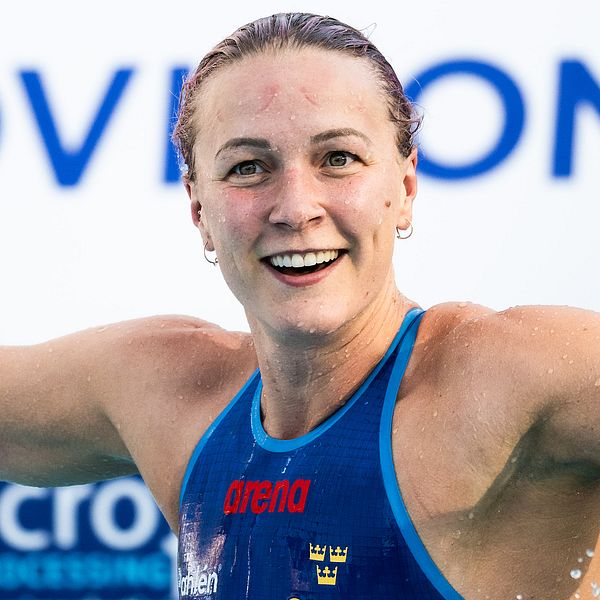 Sarah Sjöström prisas som årets kvinnliga simmare