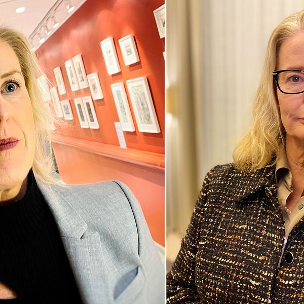 Åsa Fahlén är ordförande för Lärarnas Riksförbund och Lotta Edholm (L) skolminister