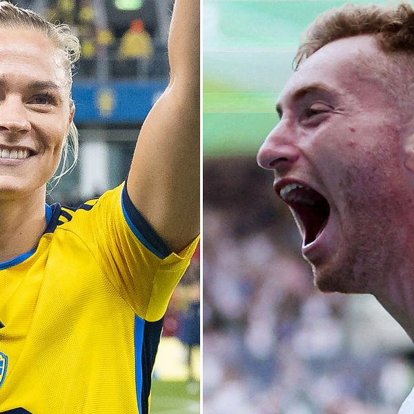 Fridolina Rolfö och Dejan Kulusevski utsedda till Årets anfallare