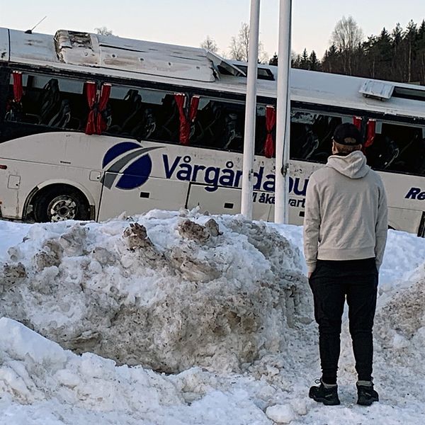 Bussolycka i höjd med stöllet i värmland