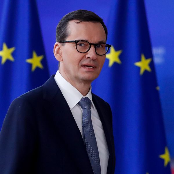 Polens premiärminister Mateusz Morawiecki