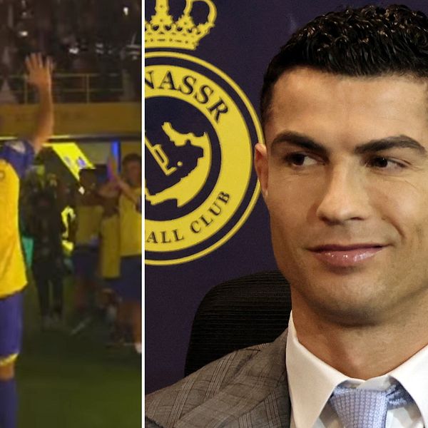 Cristiano Ronaldo har presenterats för Al Nassr-publiken