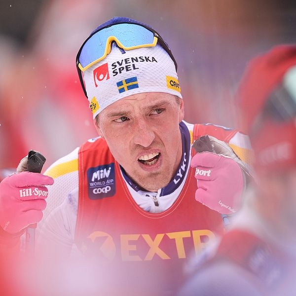 Calle Halfvarsson tappade pallplatsen i Tour de Ski.