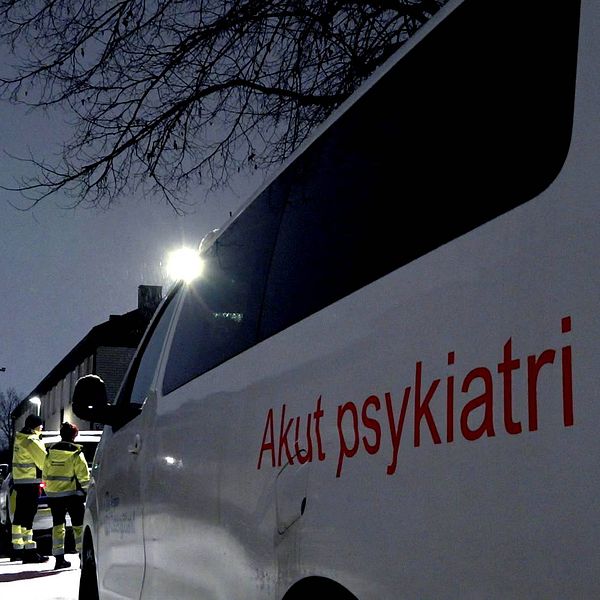 Psykiatriambulansen i Linköping i Region Östergötland.
