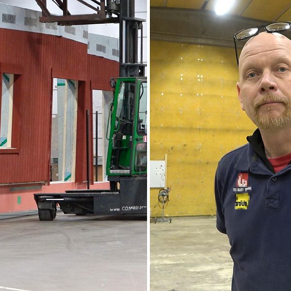 Flera småhustillverkare i landet, så som i Linghed utanför Falun, tvingas varsla anställda till följd av det ekonomiska läget. Johan Granath är en av de som blir arbetslös.