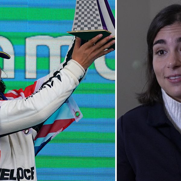 Jamie Chadwick om att vara ensam tjej i Formel-1: ”Skrämmande miljö”