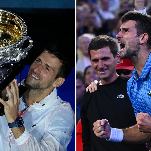 För tionde gången vann Novak Djokovic Australian Open. Hans 22:a grand slam-titel.