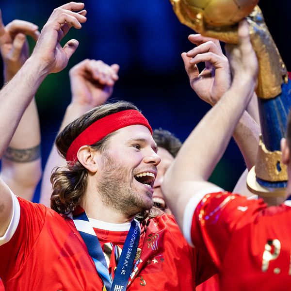 Danmark jublar efter tredje raka VM-guldet i handboll