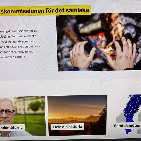 Sanningskommissionen har lanserat en webb.