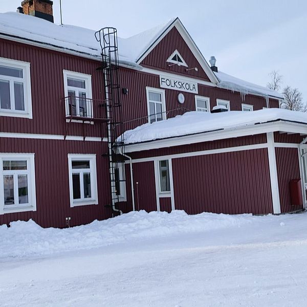 Parkskolan i Glommersträsk.