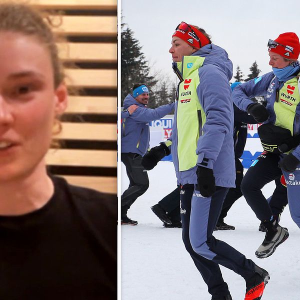 Hanna Öberg har planen klar inför jaktstarten: Haka på ”Herrmann-tåget”.