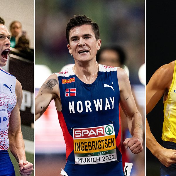 Karsten Warholm, Jakob Ingebrigtsen och Armand Duplantis tävlar alla i onsdagens tävling Lievin