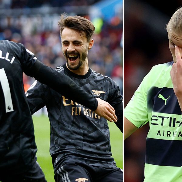 Arsenal tillbaka i serieledning – efter Manchester Citys fiasko