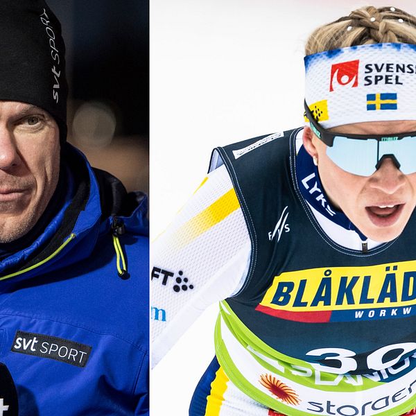 Mathias Fredriksson förvånas av att Jonna Sundling petas från stafetten