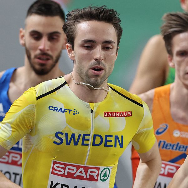 Andreas Kramer tog sig vidare till semifinal.