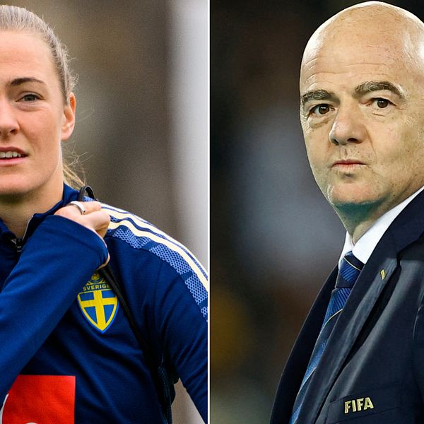 Magdalena Eriksson är en av flera aktiva som kritiserat Fifas beslut