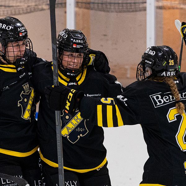 AIK inledde SDHL-kvalet med seger mot Skellefteå.