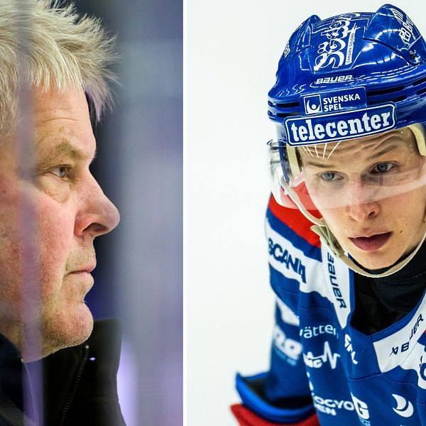 Thomas Fröberg rasar efter presentationen av Antti Suomela.