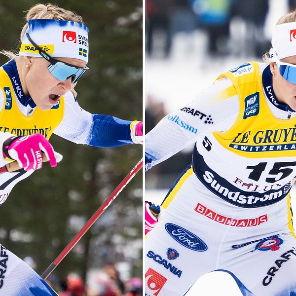 Jonna Sundling och Maja Dahlqvist slutade på pallen.
