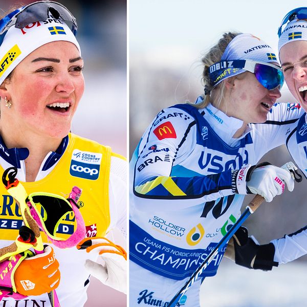 Moa Lundgren, Maja Dahlqvist och Anna Dyvik.