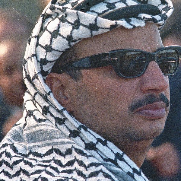 I klippet: Lars Anders Baer om varför Yassir Arafat (bilden) bjöds till Jokkmokk.