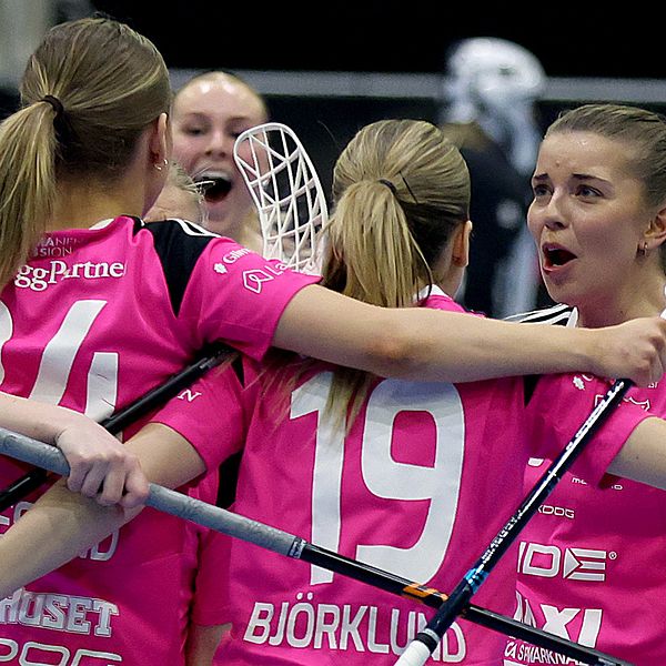 Moa Gustafsson låg bakom det mesta när semifinalplatsen säkrades. Se Faluns 3-2, 4-2 och 5-2 i klippet.