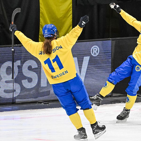 Tilda Ström hade lekstuga mot Finland i VM-finalen.