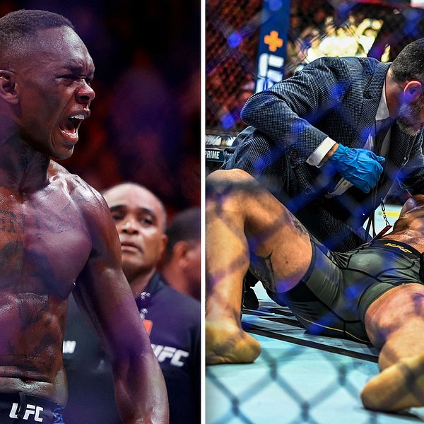 Israel Adesanya tog tillbaka UFC-bältet i mellanvikt efter knockoutseger mot Alex Pereira, en titelfight bland andra ex-presidenten Donald Trump och Mike Tyson såg på plats.