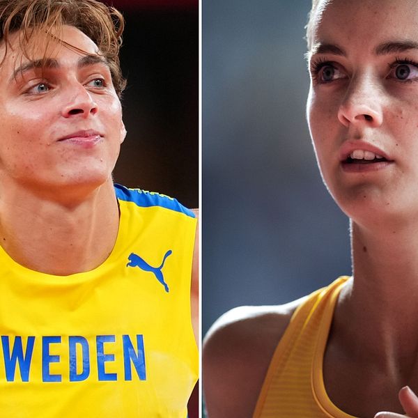 Lovisa Lindh, som tidigare varit kritisk till SOK:s OS-kriterier, och Armand Duplantis.