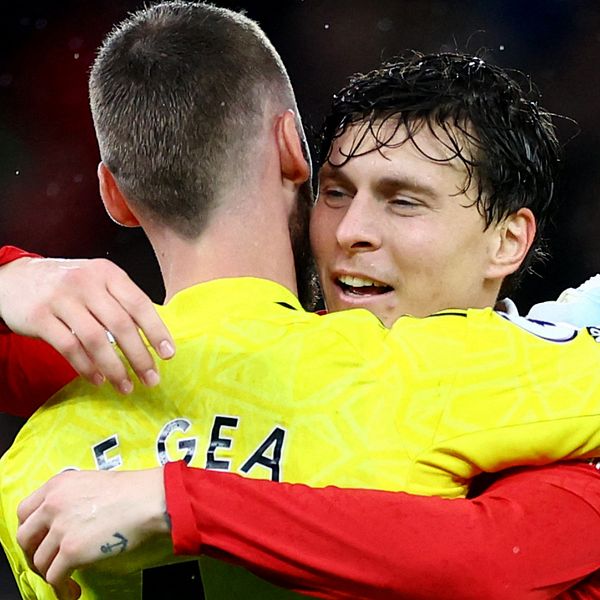 Nilsson Lindelöf straffhjälte för Manchester United.