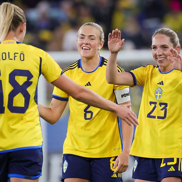 Fridolina Rolfö, Magdalena Eriksson och Elin Rubensson ska spela Nations League i höst.