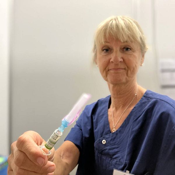 Pia Wångdahl är en av sjuksköterskorna som möter det ökande intresset för TBE-vaccinationer.