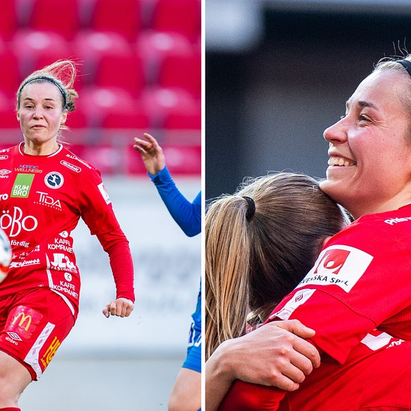 Heidi Kollanen fyramålsskytt mot Kalmar.