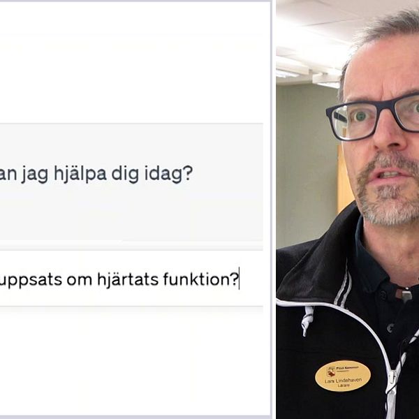 Lars Lindehaven, tekniklärare på Strömbackaskolan i Piteå.