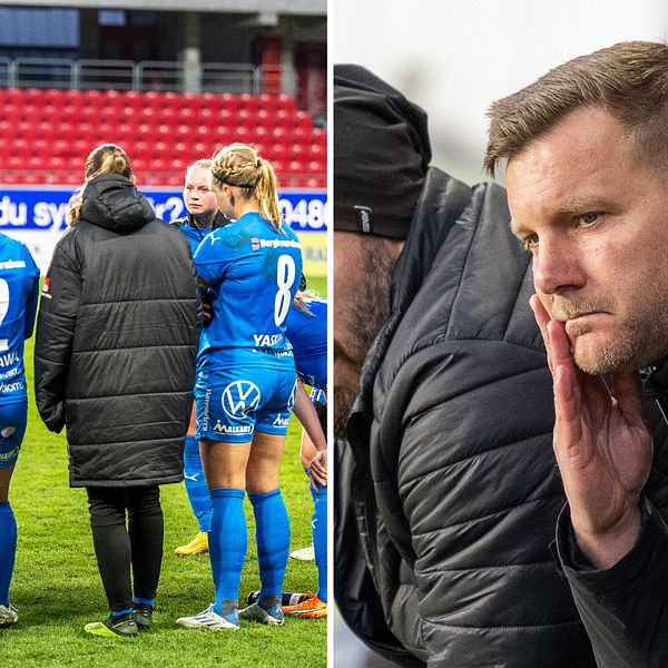 IFK Kalmar sparkar tränaren Jens Wedeborg.