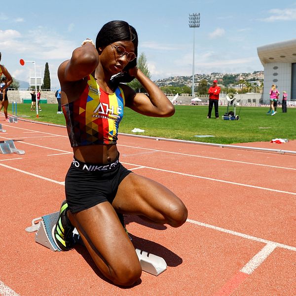 Franska sprintern Halba Diouf förbjuds från att delta i sitt stora mål, OS i Paris 2024.