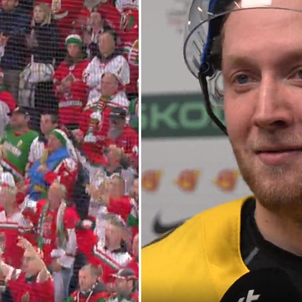 Alexander Nylander hyllar Ungerska fansen: ”Magiskt”