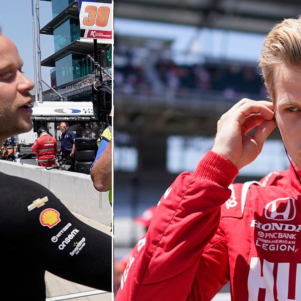 Felix Rosenqvist hade ett lyckat Indycar-kval, men det gick sämre för Marcus Ericsson.