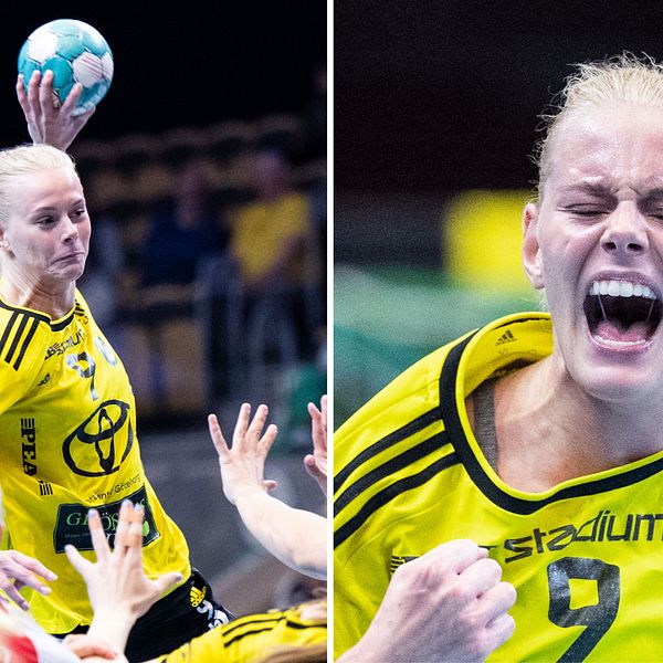 Nina Koppang bjöd på show i andra SM-finalen.