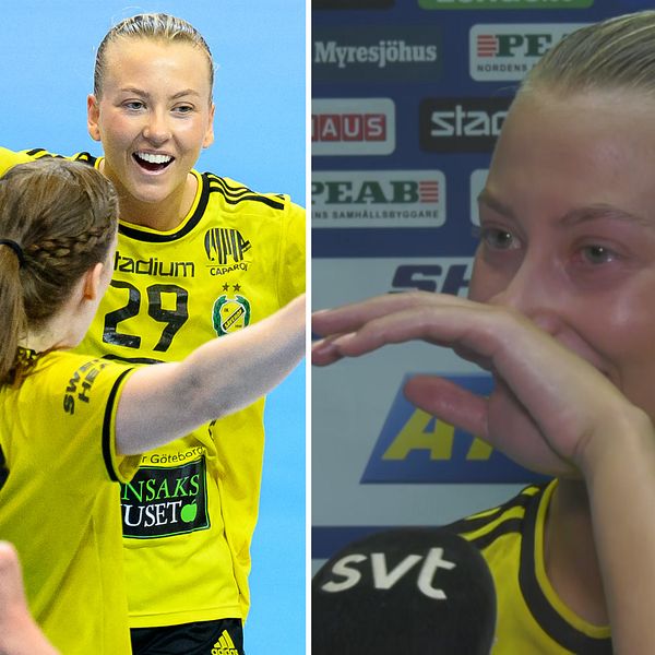 Frida Rosell bröt ut i tårar efter segern i tredje SM-finalen.
